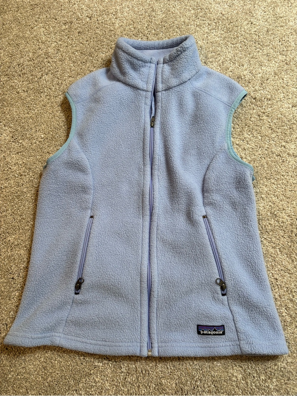 Patagonia Women's Blue Periwinkle Fleece Jacket